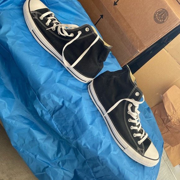 Converse Monochrome High-Top Sneakers Mens Size 14 - Picture 3 of 6
